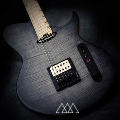 Vergnaud Bariton Djent'o'Caster 2020 (Grey Smoke Purple) image 2