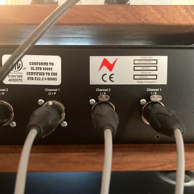 AMS Neve 33609/N Discrete Stereo Limiter / Compressor 2010s - Blue image 3
