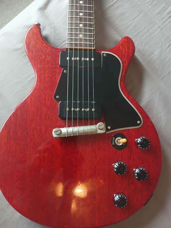 ギター Gibson Les Paul Special Double Cutaway Used Gibson Les Paul Special Double Cutaway Satin Cherry 2006