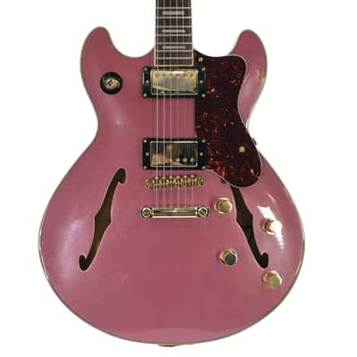 Harley benton HB-35 Pink Top image 2