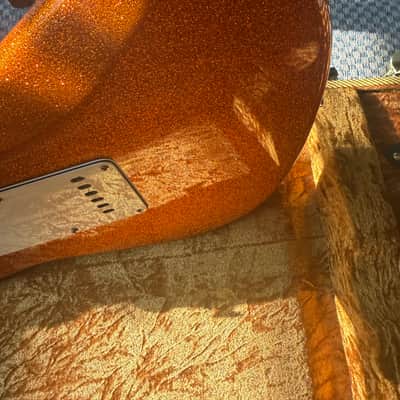 Fender Pawn Shop Super-Sonic 2013 - 2014 - Sunfire Orange Flake WITH CASE image 15