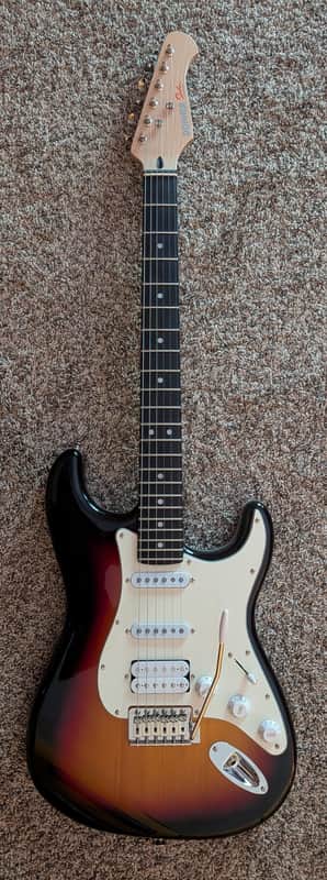 Donner DST-100 HSS Stratocaster Style Electric Guitar - Upgraded Pickups + Setup image 1