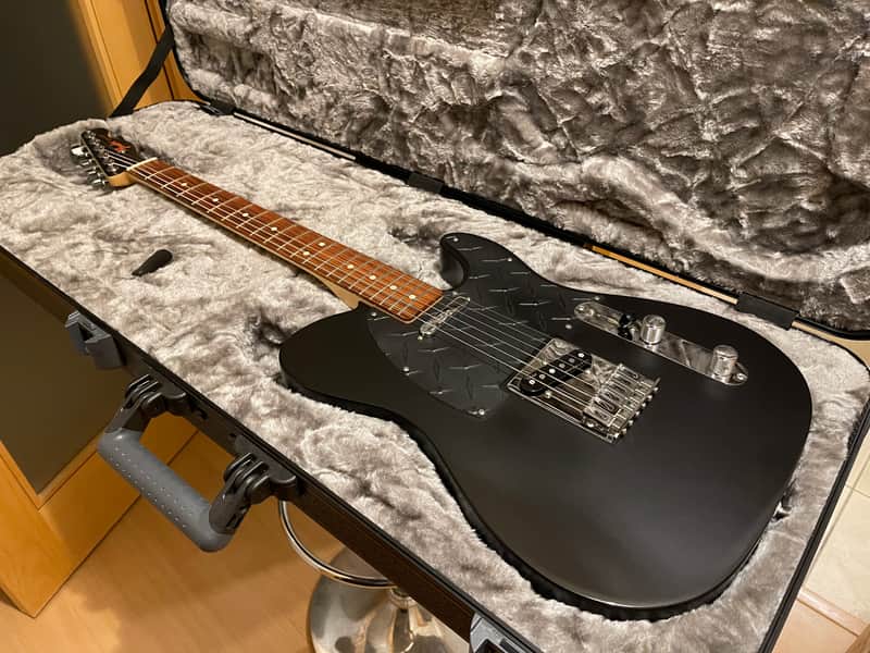 Fender Telecaster NOIR Limited Edition MIM + Noiseless gen4 pickups + Hardcase + custom pick guard - Extras MINT image 1