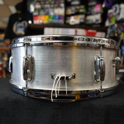 USA Slingerland 5x14" Aluminum Snare Drum (Vintage! 1960s Era) image 10