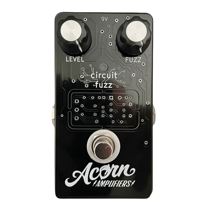 NEW ACORN AMPLIFIERS CIRCUIT FUZZ - BLACK image 1