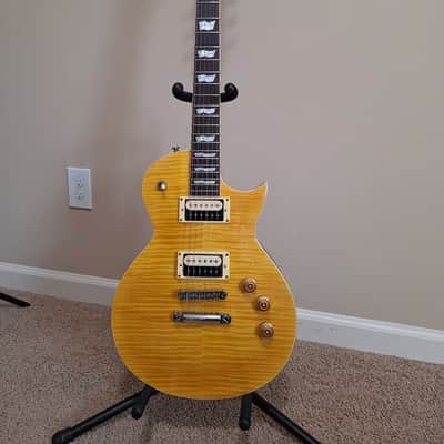 ESP LTD EC-256 FM Lemon Drop / Duncan Slash 2.0 Pickups Upgraded image 2