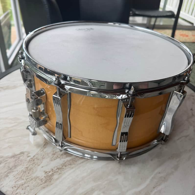 Ludwig Classic Maple Snare 6.5” x 14” 2001-present - Natural Maple image 1