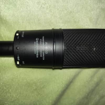 Audio-Technica AT4033 with AT8441 shockmount + stand image 4