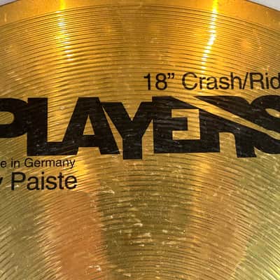 Players Paiste 18” Crash Ride 1980’s - Brilliant image 4