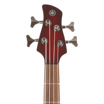 Yamaha TRBX604FM Bass Dark Red Burst Used image 4