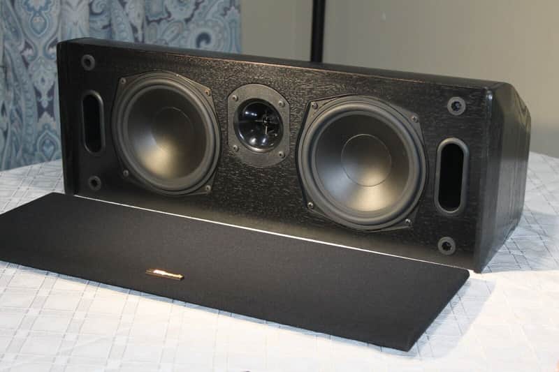 Klipsch KV3 Center channel Speaker Black Oak Fully tested image 1