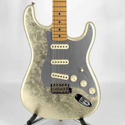 2005 Fender John Cruz Masterbuilt Salute Limited Edition Custom Shop Stratocaster - White Gold Leaf image 4