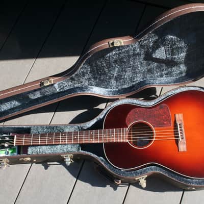 2009 Yairi "Gibson LG-3 style" G-1F Acoustic Guitar Sunburst+Original Hard Case and more image 1
