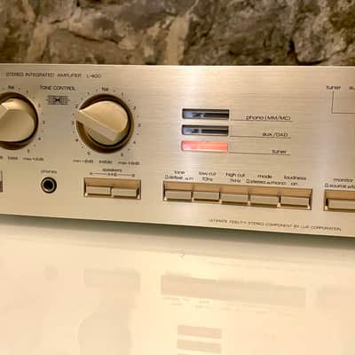 Vintage Champagne faced Luxman L-400 Stereo (55 WPC) Integrated