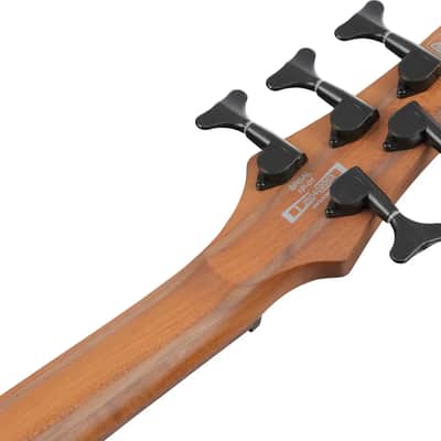 Ibanez SR505AL Standard Left-Handed 5-String Bass Guitar, Rosewood Fingerboard, Mahogany Brown Burst image 5