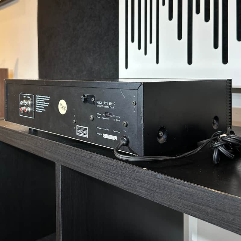 Nakamichi BX-2 2 Head Cassette Single Deck Tape Player Recorder