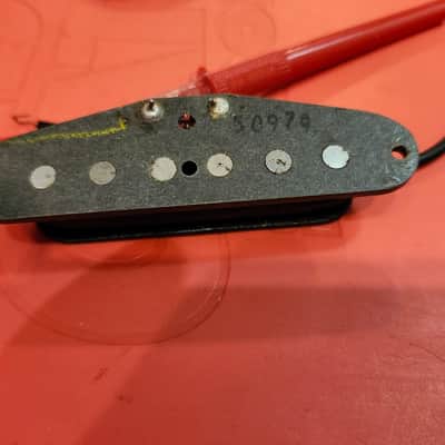 FENDER STRATOCASTER PICKUP 1979 grey bottom, rewound, meter reads 5.62 image 6