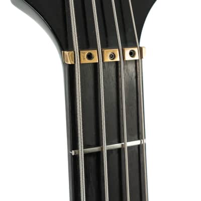 Alembic Spoiler Bass 1983 - Black - Cliff Burton Jason Newsted Alembic Bass image 9
