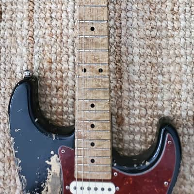 Luxxtone Guitars Choppa S Black Heavy Relic image 15