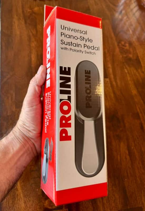 Proline Piano-Style Sustain Pedal with Polarity Switch image 1
