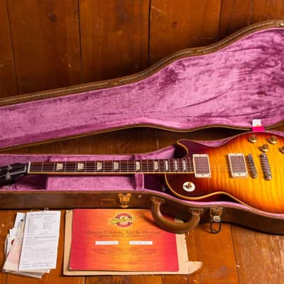 Gibson  CS Les Paul 1958 Tobacco Sunburst Duane Allman ( Allman Bros.) Aged Pilot Run # 10 / 10 image 6