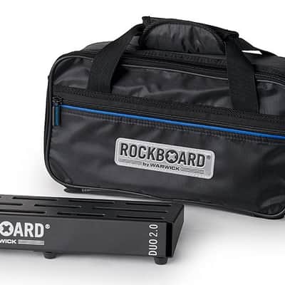 Rockboard DUO 2.0 Pedalboard with Gig Bag image 1