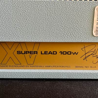 Marshall 1959BJA Billie Joe Armstrong Signature Handwired JMP Reissue 100-Watt Guitar Amp Head 2026 - Blue image 15