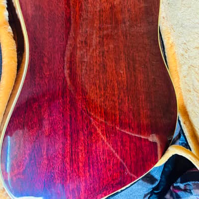 Gibson Hummingbird 1967 Cherry Sunburst image 5