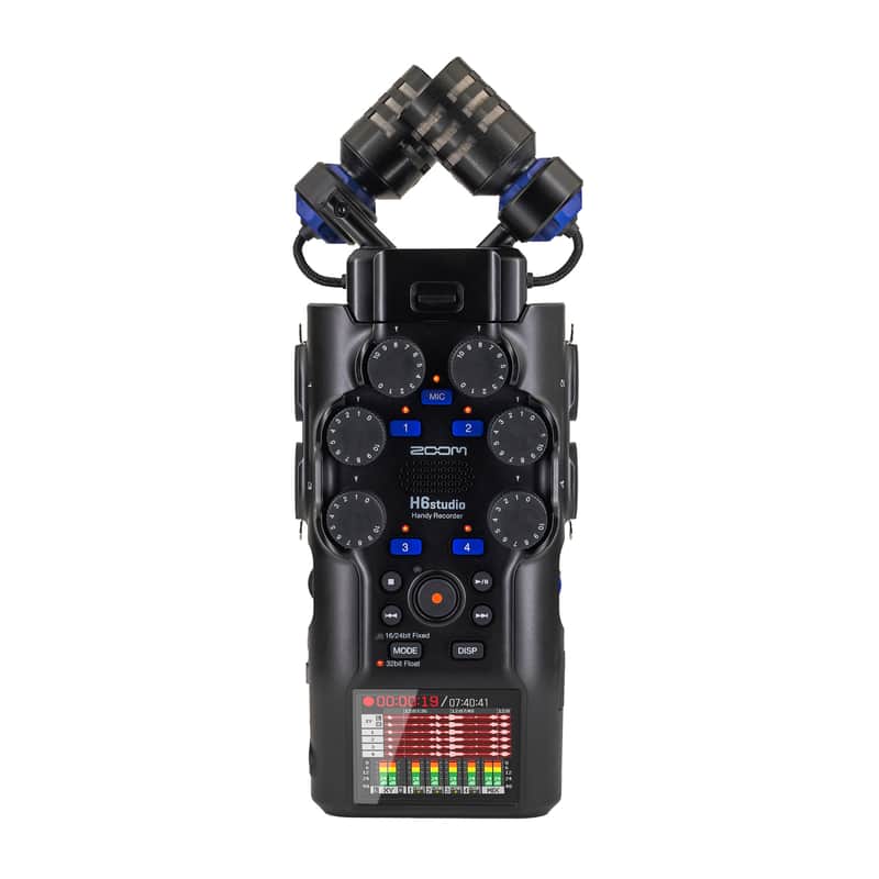 Zoom H6studio 6-Track Handy Recorder with 32-Bit Float Recording image 1