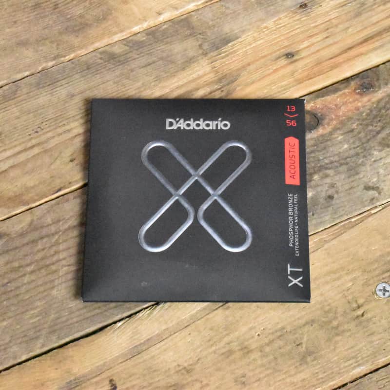D'Addario XT XTABR1356 80/20 Phosphor Bronze Acoustic Guitar Strings Medium 13-56 image 1