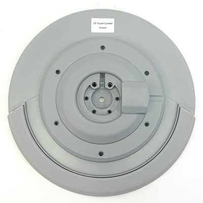 KAT Percussion KT2EP2 12" Dual-Zone Cymbal Pad – Grey – w/ TRS Cable & Wing Nut image 4
