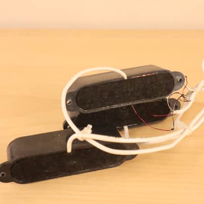 70’s Bill Lawrence L-250 Rail Strat Guitar Pickup Black Set HOLY GRAIL image 9