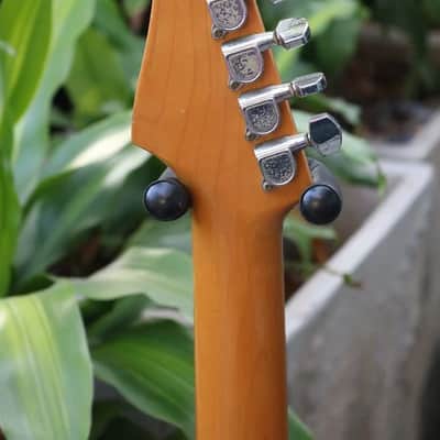 Fender Stratocaster Black Hss 1986 Japan Floyd Rose image 4