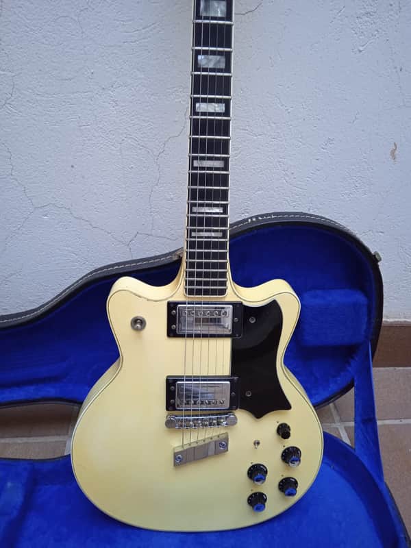 1976 Guild M-80CS original USA Les Paul Custom Killer image 1