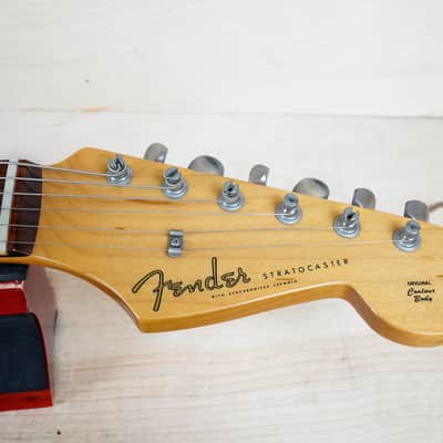 Fender Limited Edition ST-62 FMT Stratocaster Reissue MIJ 2013 Blue Flame Japan w/ Bag image 3
