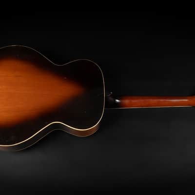 1936 Kalamazoo KG-31 - Sunburst | USA Gibson Vintage Pre War Archtop Jazz Acoustic Guitar K&K Pure Mini Pickup 1.86kg | Case image 11
