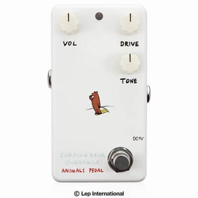Animals Pedal Surfing Bear Overdrive - Effects Pedal For Electric Guitars - NEW! image 1