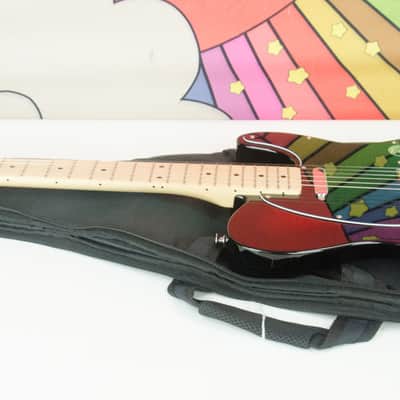 Used Squier Telecaster Guitar, 3 Tone Sunburst, Maple Fingerboard, Carry Bag image 8