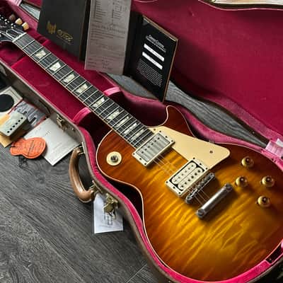2021 Gibson Les Paul Standard 1959 Historic with Wizz Double White Pickups image 3