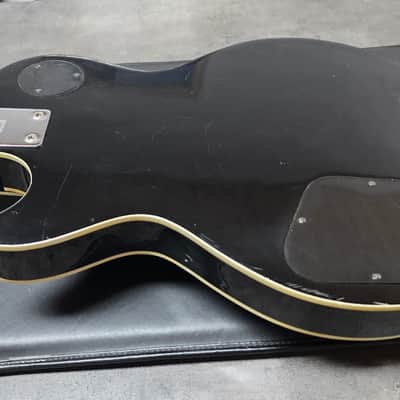 Satellite Les Paul Standard 1970's Black Beauty Vintage 70s Singlecut LP Electric Guitar Heavy Relic Aged Road Worn MIJ Japan Pro MJ Japanese with Gibson Open Book headstock image 17