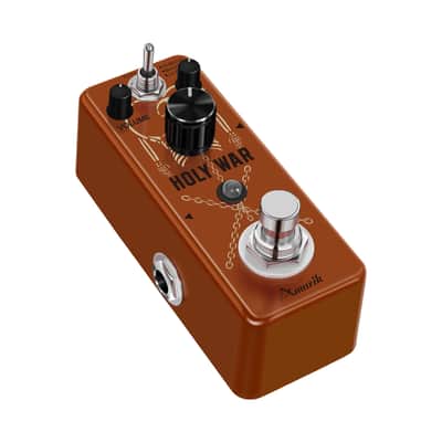 AMUZIK LEF-305 Heavy Metal Distortion Pedal Holy War Analog Dist Pedal for Electric Guitar Classic 80's Metal Sound True Bypass--Shipped from Irvine Warehouse in California by USPS image 2