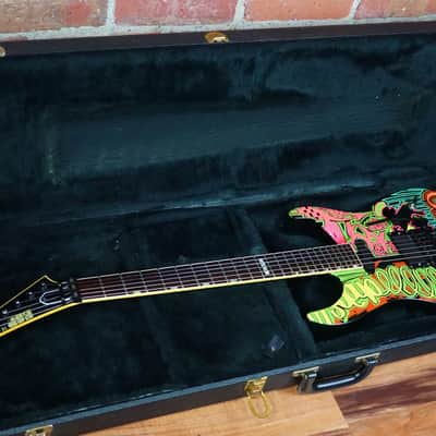 ESP Michael Wilton M-II Custom 1990 NYC Graffiti Graphic "Queensryche" image 17