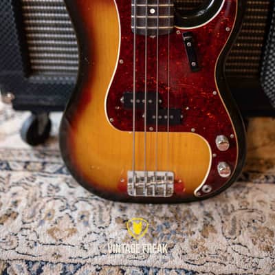 Fender Precision Bass 1969 - Sunburst image 2