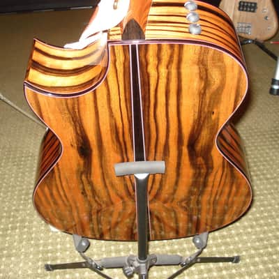 Taylor 2009 Custom Shop Sinker Redwood Top/ Macassar Ebony sides and back, Custom GC image 2