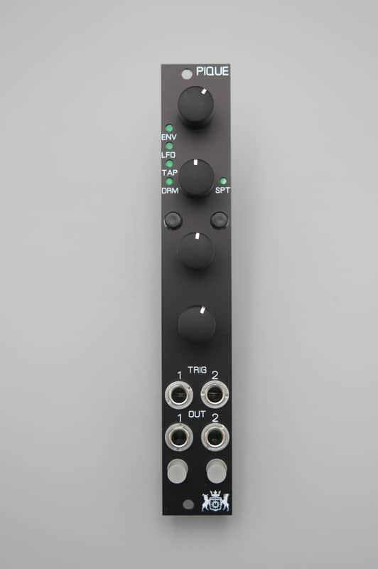 Pique 1.1, 4HP Peaks with optional CV control - black image 1