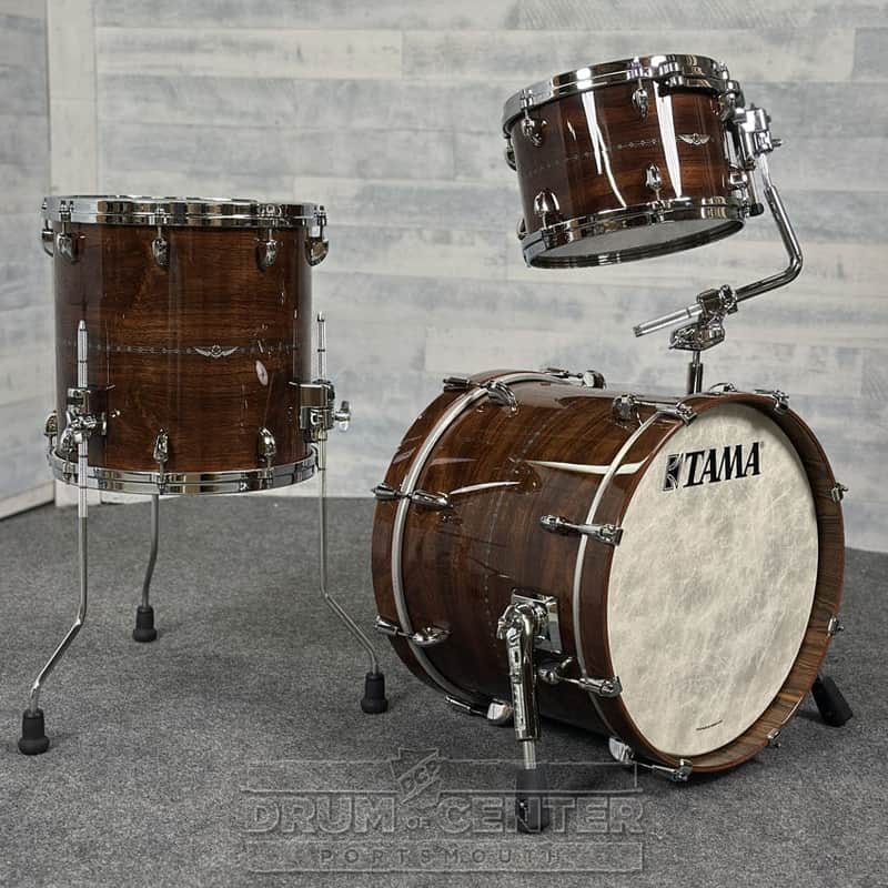 Tama Star Bubinga 3pc Bop Drum Set Natural Indian Laurel w/Inlay image 1