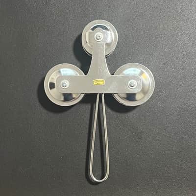 Percussion Plus PP738 - Three-cymbal handheld jingle stick image 4