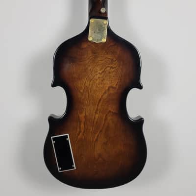 1970's Cameo  Deluxe Violin Bass With OHSC Luthier Project image 2