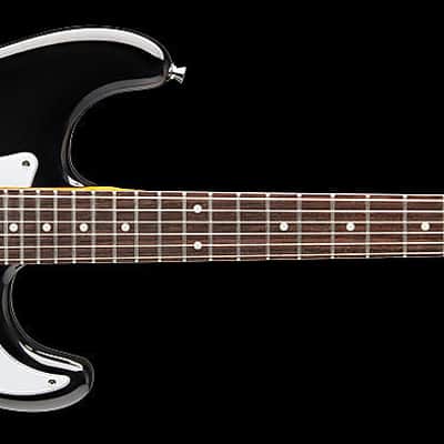 Oscar Schmidt OS-300-BK Double Cutaway Solid Body Maple Neck 6-String Electric Guitar image 2