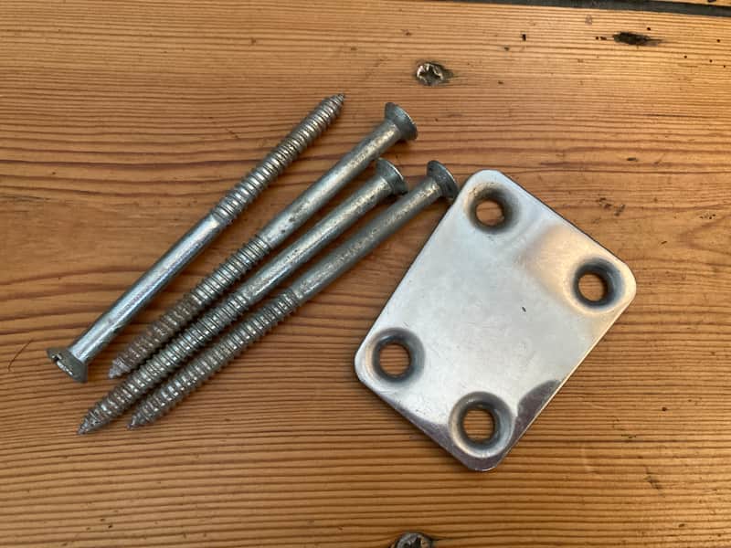 Eko Ranger VI Neckplate & Screws